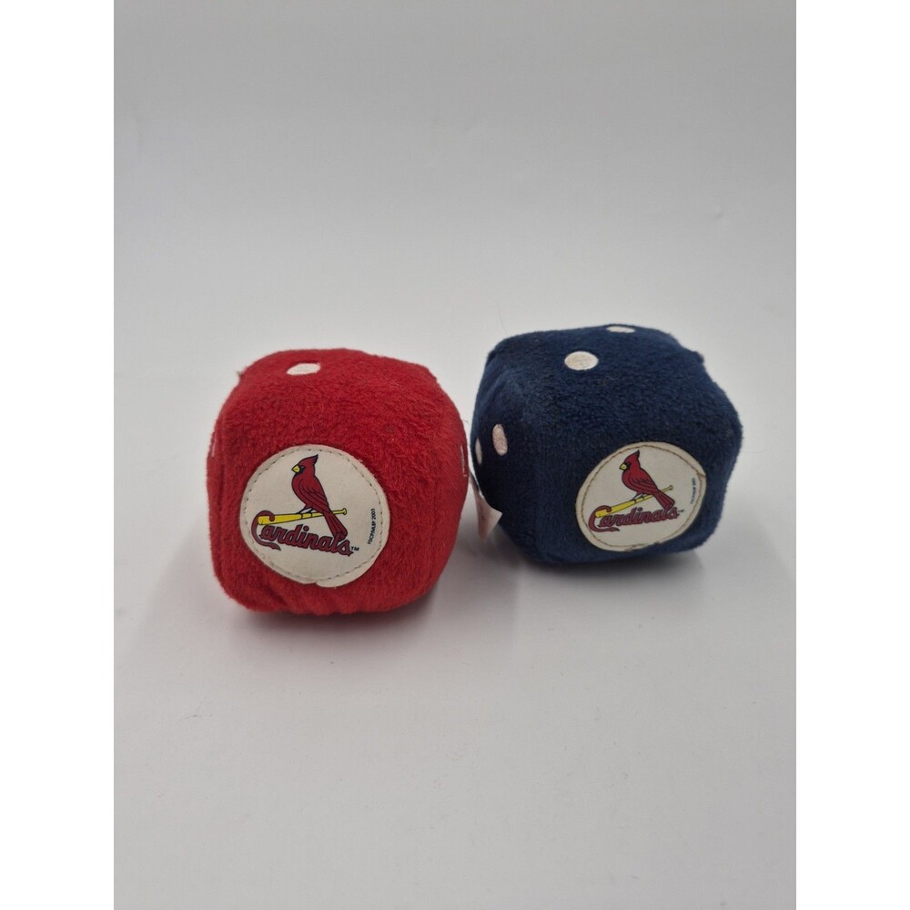 Vintage St. Louis Cardinals 3" Fuzzy Dice - MLB